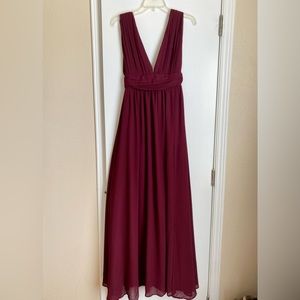 Lulus maxi dress
